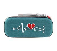 Swiixxer Estuche de Transporte de Bolsa de Almacenamiento para Classic Iii Estetoscopio la Bolsa Estuche de Protección de (Verde)