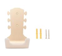 Swiixxer Gancho para Colgar Guitarra, Soporte de Pared para Guitarra, Ukelele, Gancho Metálico Antideslizante, Accesorios para Guitarra, Dorado