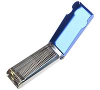 Swiixxer Guitar Nut Bridge File Set Luthiers Caja de Herramientas 13 TamañOs de Archivos 1 Archivo Plano para Guitarra Banjo Mandolin Bass String Groove Slot