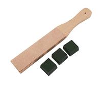 Swiixxer Herramientas de Kit de Pelado de Tablero de Strop 3 Paquetes Afilado de Pulido Compuesto Pulido Afilador de Cuchillo