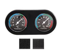 Swiixxer Higrómetro Termómetro De Tanque De Monitor De Humedad De Temperatura para Vivarium Terrario