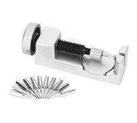 Swiixxer Kit de EliminacióN de Eslabones de Reloj, Herramienta de Correa de Reloj, Dimensionamiento de Reloj,Herramienta de EliminacióN de Pasador de Reloj con 12 Pasadores Extra