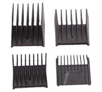 Swiixxer Kit de Peine de Posicionamiento Especial de 4 Piezas para Cortadora de Cabello, Peine de Límite, Herramienta de Corte de Pelo, Cortadora Eléctrica, Pinza, 3/6/9/12 Mm