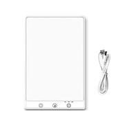 Swiixxer LáMpara de Terapia de Luz SAD Light LED Happy Mood Light Touch Luz Regulable, Sin UV, FuncióN de Temporizador, para el Hogar/De Viaje