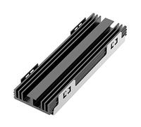 Swiixxer M.2 SSD NVMe Disipador de M2 2280 Disco Duro de Estado SóLido Junta de Disipador de de Aluminio para M.2 2230 2280 NGFF NVME SSD