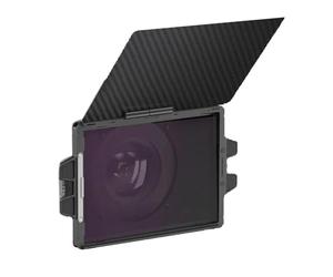 Swiixxer Matte Box con Bandeja para Filtros de 4 Pulgadas X 5,65 Pulgadas, Bandera de Fibra de Carbono para Cámara DSLR Sin Espejo con Lente de 67/72/77/82 mm