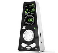 Swiixxer MetróNomo Digital para Piano, Guitarra, ViolíN, Instrumentos de BateríA, Volumen y Velocidad de Ritmo, Herramientas Musicales Universales Inteligentes Ajustables