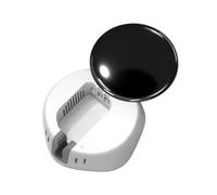 Swiixxer Mini de Cepillo de Dientes PortáTil, Caja Esterilizadora de Cepillo de Dientes UVC Recargable de Viaje, Color