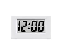 Swiixxer Mini Reloj Triángulo Pantalla LED Lectronic Digital Alarma Reloj de Escritorio para Hogar Oficina Mesa Dormitorio Decoración
