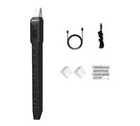 Swiixxer Mini SaxofóN Mini Instrumento de Viento de Madera ElectróNico Digital Utilizado para Imitar Varios Sonidos Como la Flauta - Negro