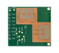 Swiixxer MóDulo de Radar LD6002 FMCW, Sensor de Monitoreo de SeñAles Corporales de MiliméTrica de 60G para DeteccióN de Frecuencia CardíAca y Respiratoria
