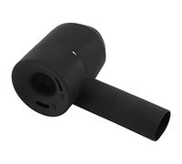 Swiixxer Negro Protectora de Silicona Suave para Secador de Pelo SupersóNico, Estuche 360 De ProteccióN para Piel de Cubierta de Ventilador