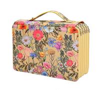 Swiixxer Organizador de Estuche de de 250 Ranuras con Cremallera Bolsa de Soporte de BolíGrafo de Gran Capacidad para Estudiantes o Artistas E