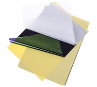 Swiixxer Papel de Transferencia de Tatuajes, 35 Hojas de Papel de Transferencia de Plantilla para Tatuajes, Tamaño A4