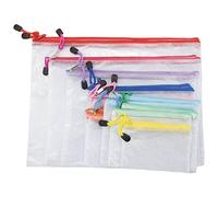 Swiixxer Paquete de 18 Bolsas de con Cremallera en 8 Tamaños, Bolsas Impermeables para Archivos con Cremallera, Bolsa para Documentos, Bolsas de Viaje Multiusos (9 Colores)