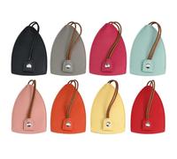 Swiixxer Paquete de 8 Estuches ExtraíBles para Llaves, Bonitos Estuches ExtraíBles para Llaves de Coche de Gran Capacidad, Elegantes Carteras para Llaves de de PU