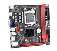 Swiixxer Placa Base de Escritorio B75A LGA1155 Ranuras 2XDDR3 hasta 16G PCI-E16X SATA3.0 USB3.0 100M Ethernet Placa Base B75A