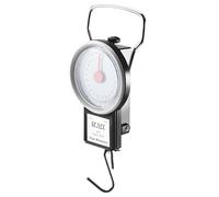 Swiixxer Portable Equipaje Escala de Viaje Colgando Maleta Gancho 22Kg 50Lb Cinta Métrica