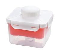 Swiixxer Prensador de Tofu Apto para Lavavajillas, Escurridor de Tofu Ajustable, Prensador de Tofu Vegano para Eliminar el Agua del Tofu en 10-20 Minutos