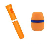 Swiixxer Protectora Elástica para Micrófono Inalámbrico, Cubierta con Manejar de Color, Protector Anticaída para Accesorios de Escenario Ktv C