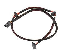 Swiixxer PSU Modular de 6 una 3 Puertos SATA Cable de AlimentacióN 18AWG Cable de 80 Cm para NP Serie Eco
