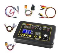 Swiixxer QDB-2A 3A Probador de Bobina de Encendido de Automóvil Motor Paso A Paso Inactivo del Automóvil Válvula Solenoide Inyector Actuador Detector de Fallas Controlador