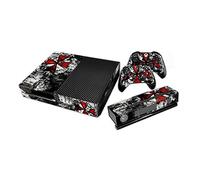 Swiixxer Red Decal Skin Sticker Protector para la Consola del Controlador