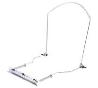 Swiixxer Sostenedor Para Cuello De Armónica Soporte De Organo Boca Arpa Blues10 Agujeros Estante De - Plata