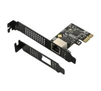 Swiixxer Tarjeta de Red 5G PCI-e A RJ45 Chip RTL8126 Tarjeta de Red Gigabit Ethernet PCI Express 5000Mbps 1Gbps/5Gbps