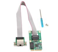 Swiixxer Tarjeta Ethernet Mini PCIe 2,5G Adaptador de Red RJ45 Adaptador de Red Gigabit Mini Pci-e 2500Mbps Tarjeta Controladora LAN RJ45