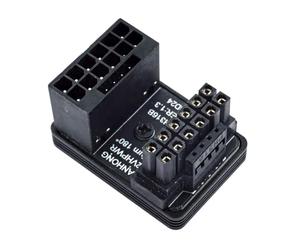 Swiixxer Tarjeta Gráfica PCIe5.0 Adaptador ATX3.0 Adaptador PSU 12VHPWR Conector de Dirección GPU 16 600W Artefacto de Cableado PH316B