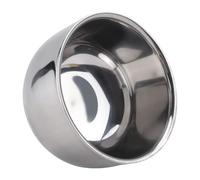 Swiixxer Tazón De Cepillo De Afeitar De Acero Inoxidable Afeitado De Pelo
