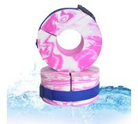 Swim Aquatic Cuffs - Adjustable High Density Water Arm Rings | Swimming Buoyancy Training Straps For Kids Adults Beginners Teens Pool Water Sports Fitness Exercise Float Support Training Aid Portable
