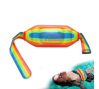Swim Belt Flotation Device, Lightweight Safety Training Accessory, Aqua Jogging Belt, Adjustable Water Gear for Aquatic Fitness, Pool Exercise, 49.21 Inches, Multicolor