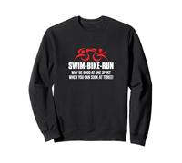 Swim Bike Run Triathlete-¿por qué ser Bueno en un Deporte? Triatlón Sudadera