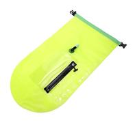Swim Buoy, 2-in-1 Safety Swim Float, 20L Waterproof Adjustable Belt and Mobile Phone Window for Snorkellers Open Water Triathletes Surfers Adults Training, 37x70cm