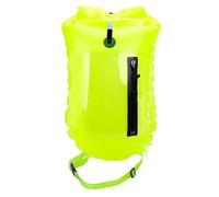 Swim Buoy, Flotador de natación 2 en 1 y Seca Impermeable de 20 l con cinturón de Cintura Ajustable, Transparente Funcional, para snorkelers, Nadadores de Agua Abierta, triatletas