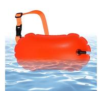 Swim Buoy - Inflatable High Visibility Water Float | Waterproof Swim Training Buoy Suitable For Men Women Swimmer Beginners Lifeguard Training Learning Competition