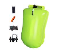 Swim Buoy - Inflatable Safety Float | Shoulder Straps - 2 In 1 Swimming Boat Pool Training Boating Beach Water Sports Outdoor Swimmer Gear