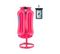 Swim Buoy - Safety Float 28L with Adjustable Waist Belt Drybag, Be Bright, Be Seen for Triathletes Open Water Swimming, Safe Swim Training, Floating,