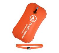 Swim Buoy, Safety Float, Waterproof Drybag, Adjustable Waist Belt, High Visibility Design, Ideal For Race Day Prep Training, Oceans Swimming, and Long-Distance Open Water Use