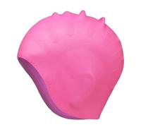 Swim Cap For Long Hair - Pool Silicone Swim Cap | Stretchable Swimming with Ear Protection Waterproof Bathing To Keep Hair Dry For Kids Adults | Unisex Large Size Non Irritating Solid Color Diving