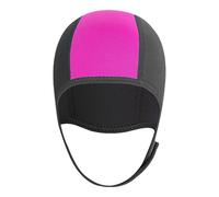 Swim Caps Women - Neoprene Thermal Swim Hood, 2.5mm Stretch Hat, Cold Protection Head Cover, Heat Insulation Cap, Wetsuit Compatible Accessory, Diving Surfing Snorkeling Equipment, Aquatic Activity