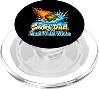 Swim Dad To A Small Tidal Wave Instructor de natación PopSockets PopGrip para MagSafe