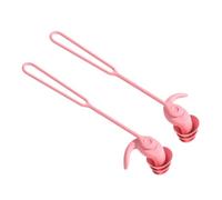 Swim Ear Plugs - Silicone Waterproof Earplugs | Reusable with Lanyard | Silicone material, three-layer design, washable and waterproof, 2-piece set for swimming, sleep and noise reduction