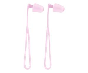 Swim Earplugs - Silicone Reusable Waterproof 2pcs | Hearing Protection Earbuds With Lanyard | Swimming Pool Shower Diving Surfing Kayaking Water Sports For Adults Teens Children Men Women Use
