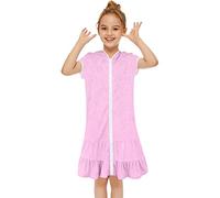 Swim encubre a los niños Encubrimiento de Traje de baño de Playa Traje de baño Encapuchado Albornoz Absorbente Beach Vestido Tango Mujer