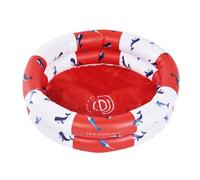 Swim Essentials | Piscina para Bebes roja/Blanca con Ballena Ø 60 cm