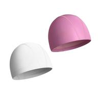 Swim Hat - 2 piezas elástica transpirable impermeable Cap | Swimming Pool Cap, Water Resistant Swim Caps, for Women Men Kids Pool Beach Boy Girl Hiking Fishing Travel Vacation Outdoor Sports Summer
