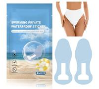 Swim Panty Liner, Pu Clear Hygienic Shield, Adhesive Protector, Waterproof Leak-Resistant Cover (6.3x16.54 Inches), Swimwear Hygiene for Beach & Pool